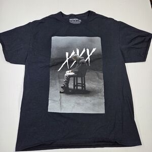XXXTENTACION  Hip Hop Black Mens Large Graphic Tee Shirt.